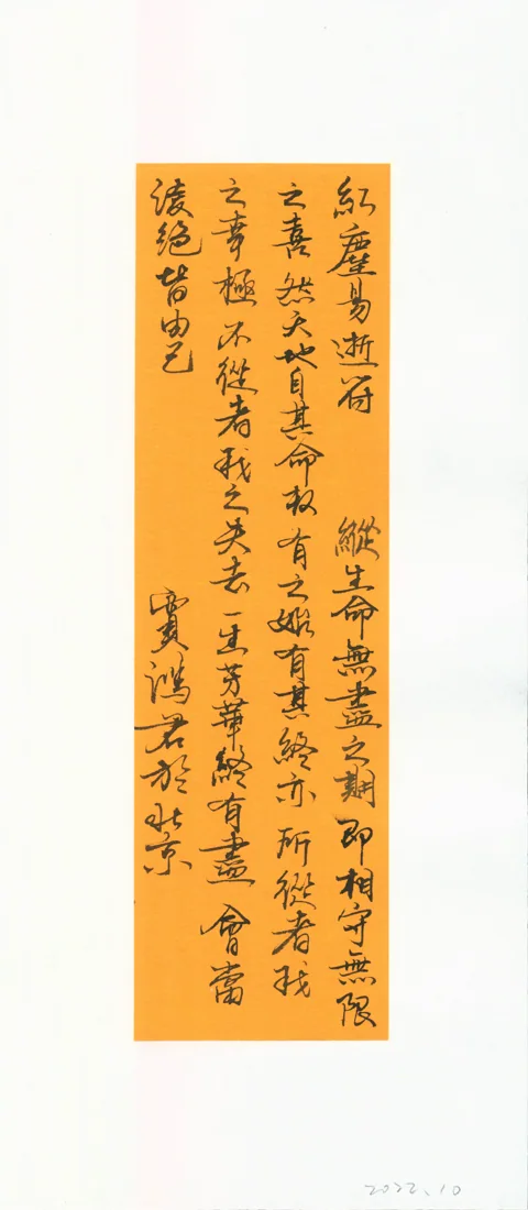 红尘易逝符2022.10