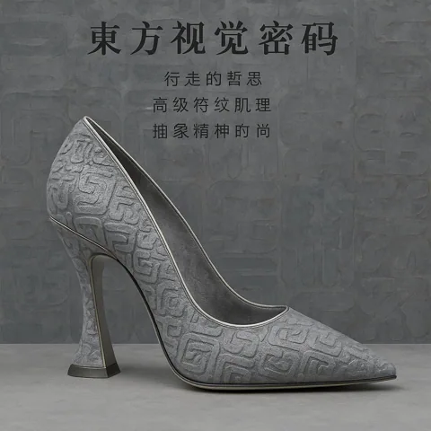 戒骄戒躁符高跟鞋